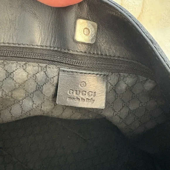 (EUC) Gucci Vintage Sherry Line Web Tote (Tom Ford Era) - Picture 10 of 11